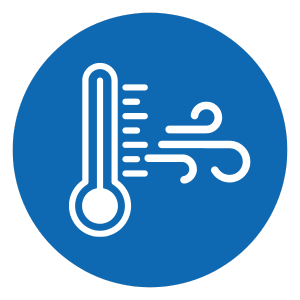 warm airflow icon
