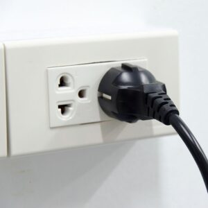 An electrical outlet